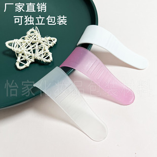 Factory in stock wholesale beauty tools hair removal cream scraper pp plastic thickened scraper scraping spoon hair removal scraper