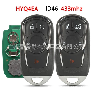 Buick HYQ4EA 4 düyməli 433mhz ID46 çip ağıllı pult açar.