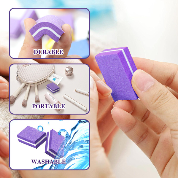 sponge small double-sided polishing cloth for nails