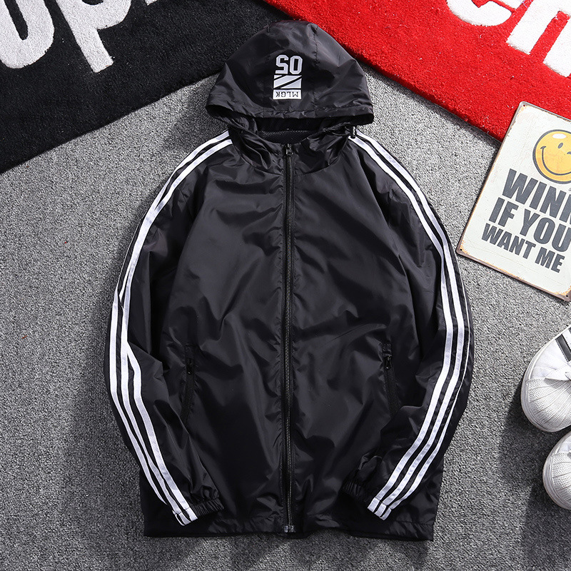 2023 Summer Season Men's Jacket Coat Top Hooded Sun Protection Couple Lightweight Casual Versatile Breathable