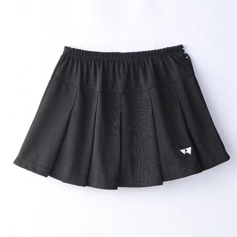 羽毛球服套装yy防走光裙子速干透气夏季短袖运动短裙训练包邮|undefined