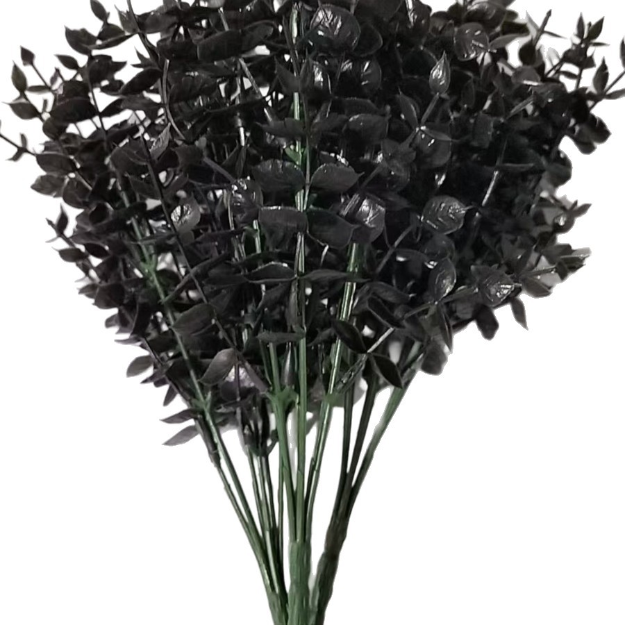 Amazonas transfronterizas de otoño de plástico simulado flores artificiales plantas de eugalia violeta flores decorativas al aire libre