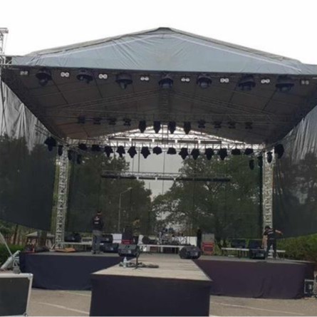 外贸创笙外销铝合金管材舞台架婚礼庆典厂家直销插销架外销展示架