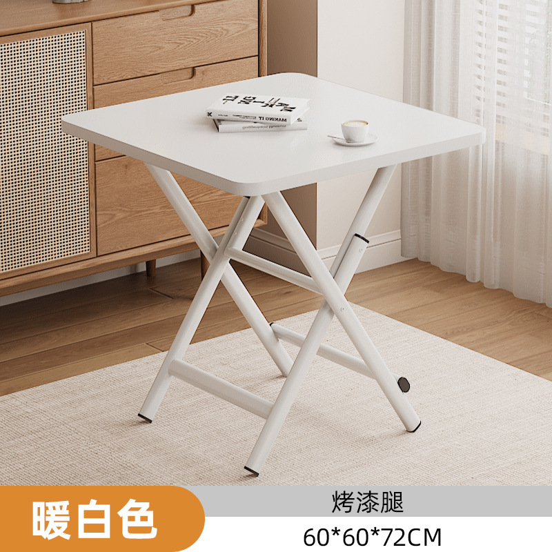 折りたたみ式食卓ポータブル屋外露店テーブル小戸型レンタルハウス簡易家庭用食事小さな円卓|undefined