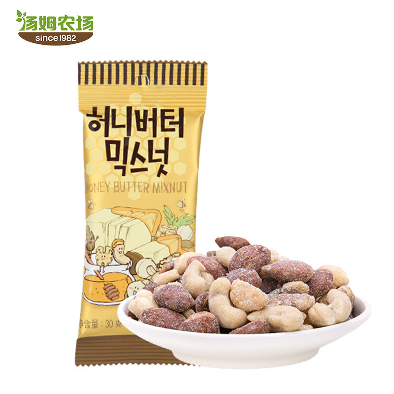 허니버터 혼합 견과류 30g