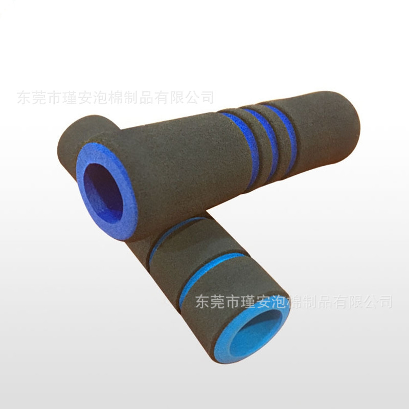 瑾安批发海绵管套 NBR防滑跳绳海绵手把套滑板车健身手把海绵管套