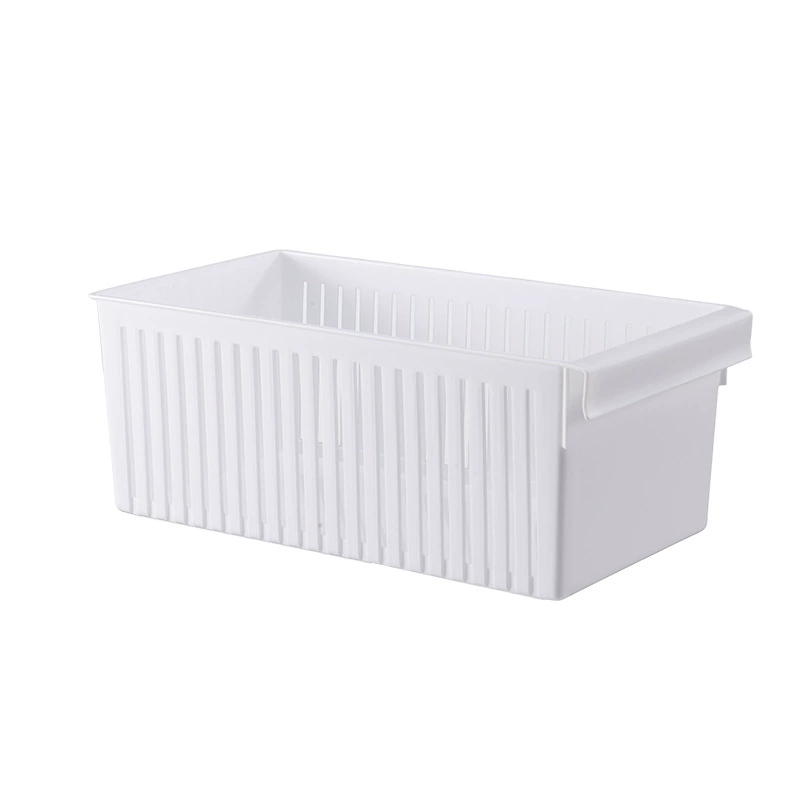 White storage basket, plastic table storage box, storage system, (Physicals)