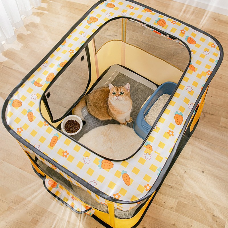Cuatro estaciones plegable general gato gato sala de parto gato gato nicho de gato nicho de perro tienda ventilada cachorro gato cachorro sala de parto para mascotas