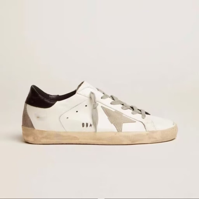 Vintage White Sneakers Harajuku Versatile Street Style Student Large Size 45 Couple Parent-Child Distressed Shoes Export Hot Item