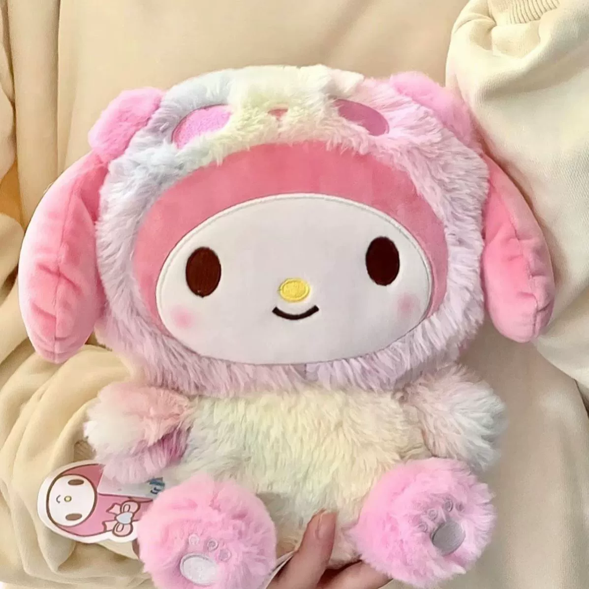Sanrio, плюшевая игрушка, голова куклы, панда, подарок для девочки