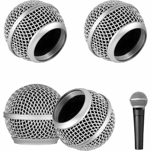 Suitable for Shure beta58a wireless microphone microphone grille microphone accessories metal microphone mesh head