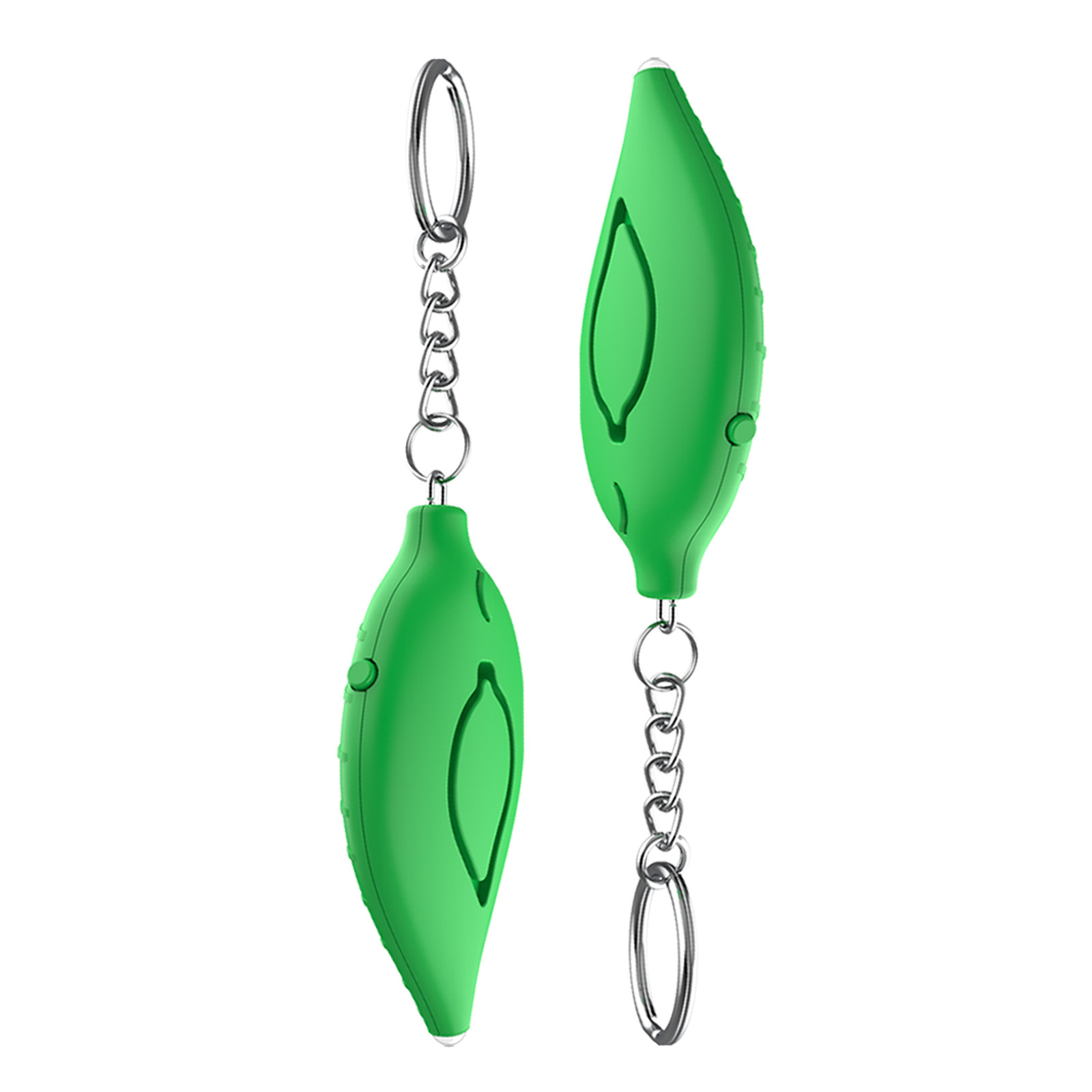 Alarma Personal Forma de Hoja MP-A01 con Luz LED 130 dB para Estudiantes y Adultos Mayores
