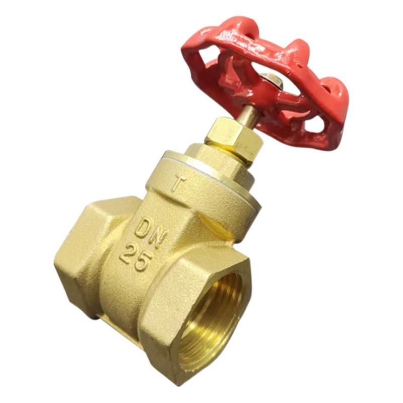 Латунная задвижка DN25 медная задвижка с двойным внутренним проводом с резьбой Задний Переключатель 20 счетчиков воды 50 инженерные 40 все медные клапаны