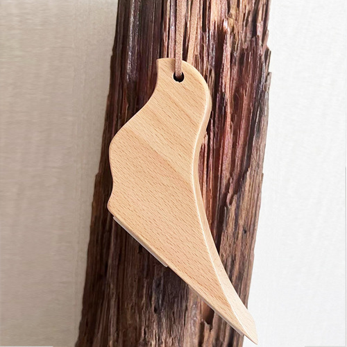 Nordic solid wood door stop creative beech black walnut mobile top door anti-door stopper wooden anti-collision clip hand door stop