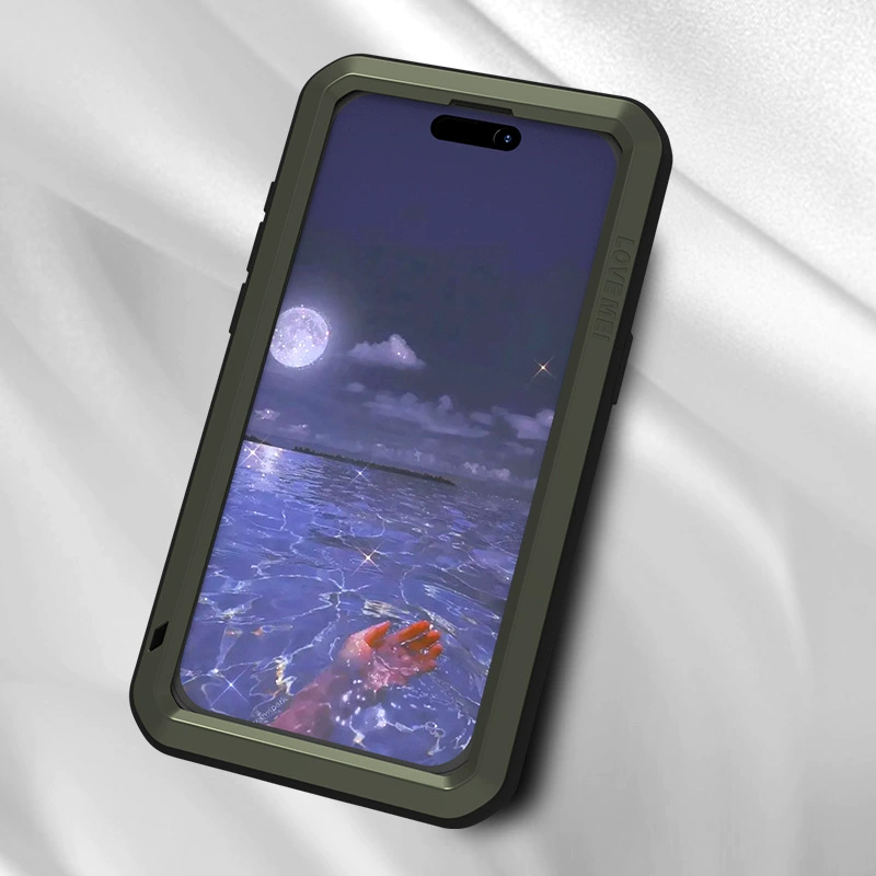 Love Mei Apple, совместимый чехол для телефона, iPhone 15, силиконовый защитный чехол, 15 Pro Max (для международной торговли)