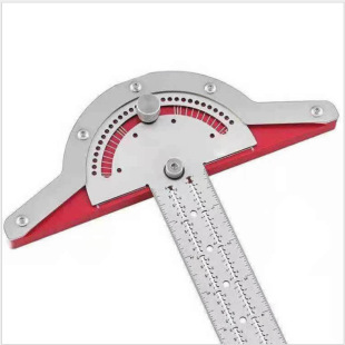 Stainless steel Edge ruler cross-border woodworking Edge scale measuring angle ruler Woodworkers Edge Rule