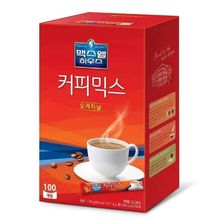 韓國麥斯威爾咖啡韓國進口原味咖啡粉速溶即飲三合一100條袋裝