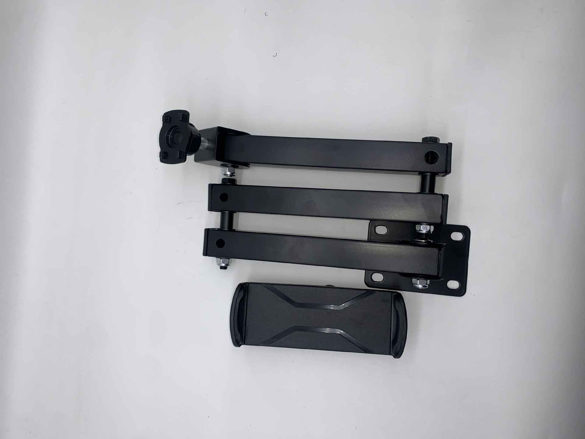 Soporte de pared plegable y extensible para teléfono y tableta con ángulo ajustable, soporte de tableta tipo cantilever para montaje en pared.