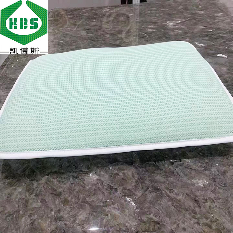 3D枕头婴儿枕 枕头填充物印花包边透气SPA浴缸枕 3D吸盘网布枕头