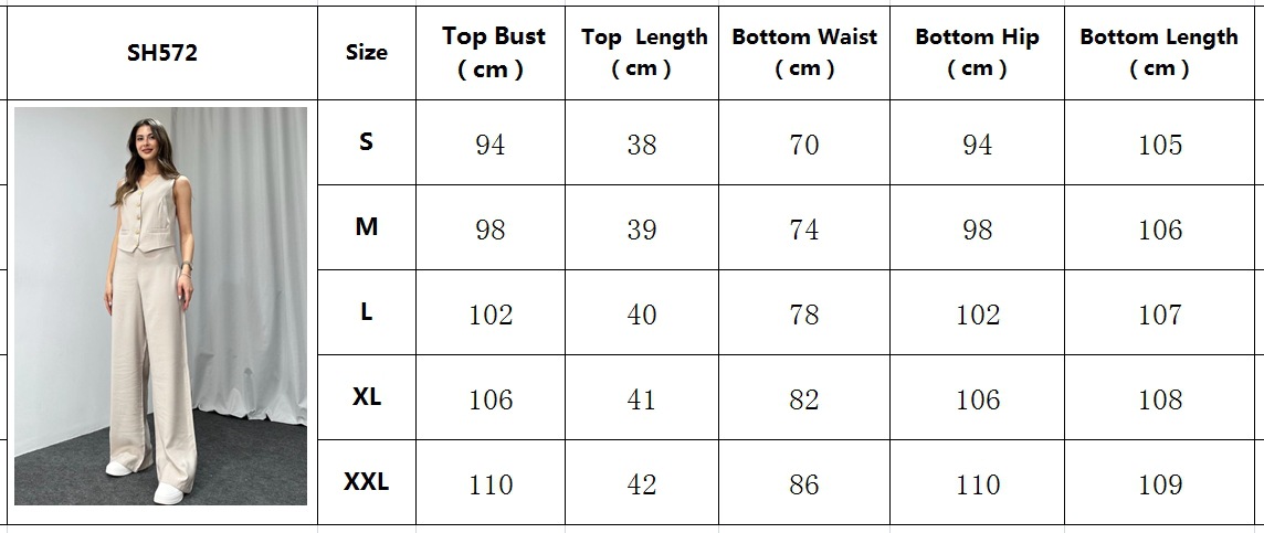 525g Weight Sleeveless Sleeve Length Spandex, Polyester Fabric Type Pant Co-ord Set Sets Type 2 Pieces Set Quantity Holiday, Daily Occasion V Neck Neckline Regular Fit Fit Type Solid Color Pattern Summer Season Women's Gender Pocket Design Elegant Style Holiday Daily Women's Elegant Solid Color Spandex Polyester Pocket Pant Co-ord Set Pants Sets 无