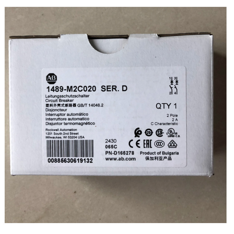 AB罗克韦尔断路器1492-MCEA115