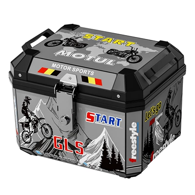 Takeout Box, Non-Aluminum Peihui | Motorcycle trunk