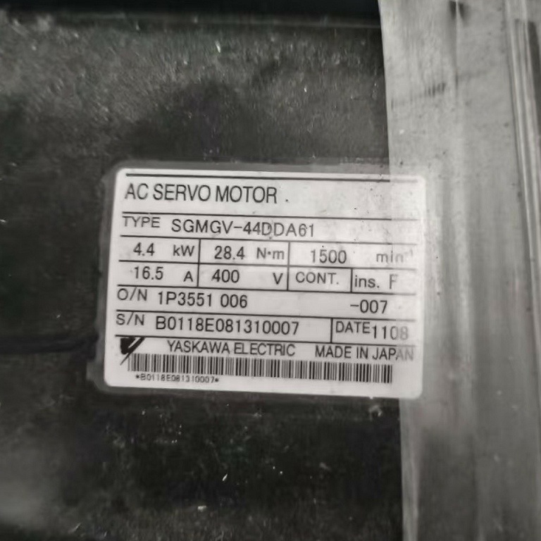 全新原装YASKAWA安川  SGMGV-44DDA61  伺服驱动器电机欢迎询价