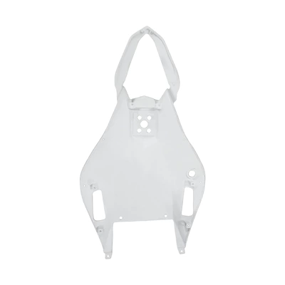 Motorcycle Fender, Cover, Front Fender, Fuel Tank - rear-lower-plate-white-embryo