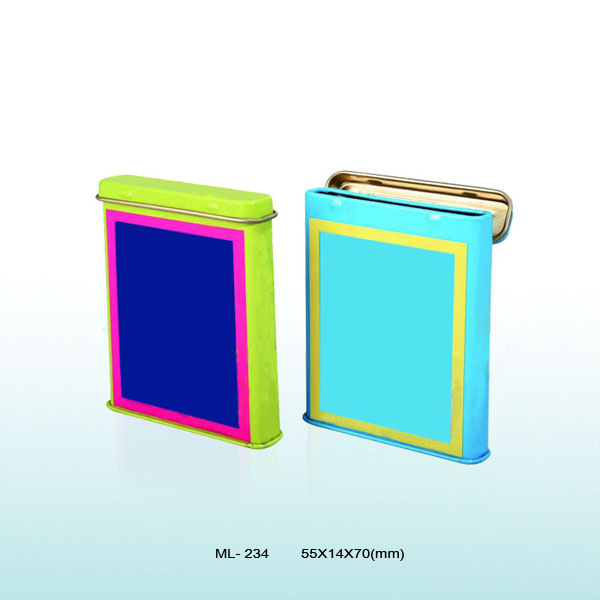 源头厂家优惠供应精美马口铁ML-234牙签铁盒 通用包装罐