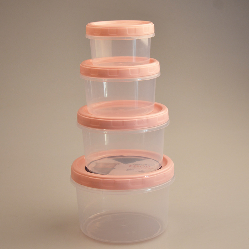 プラスチック穀物缶卸売キッチン穀物保存缶食品グレードの乾物保存缶スナック缶透明収納ボックス|undefined
