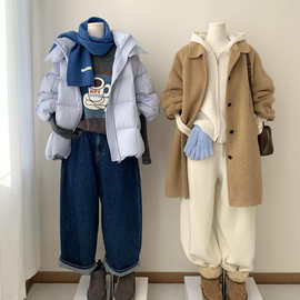 原创设计师品牌女装冬季外套羽绒服特卖实体直播一手货源走份批发