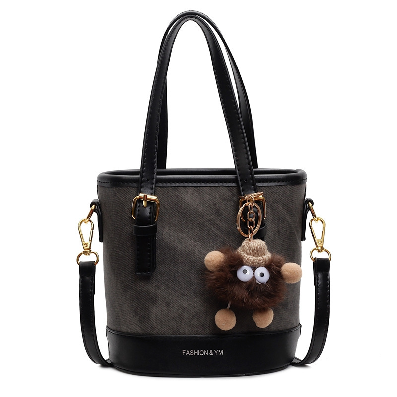 クロスボーダーバッグ ニッチデザイン バケットバッグ Pu ファッション レディースバッグ シングルショルダー クロスボディバッグ ハイエンド スモールバッグ 通勤バッグ|undefined
