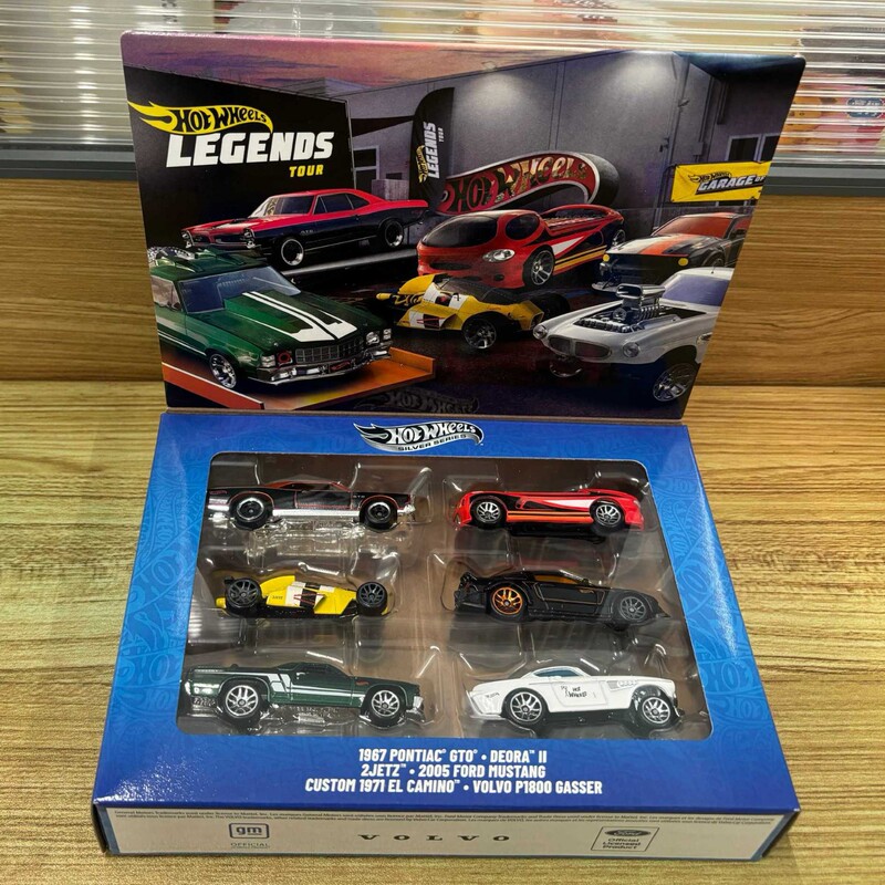 Fire Wheel Alloy Car Model European Luxury Car 6-Pack Bmw 507 Mercedes-Benz 190E Volkswagen Golf Toy Model