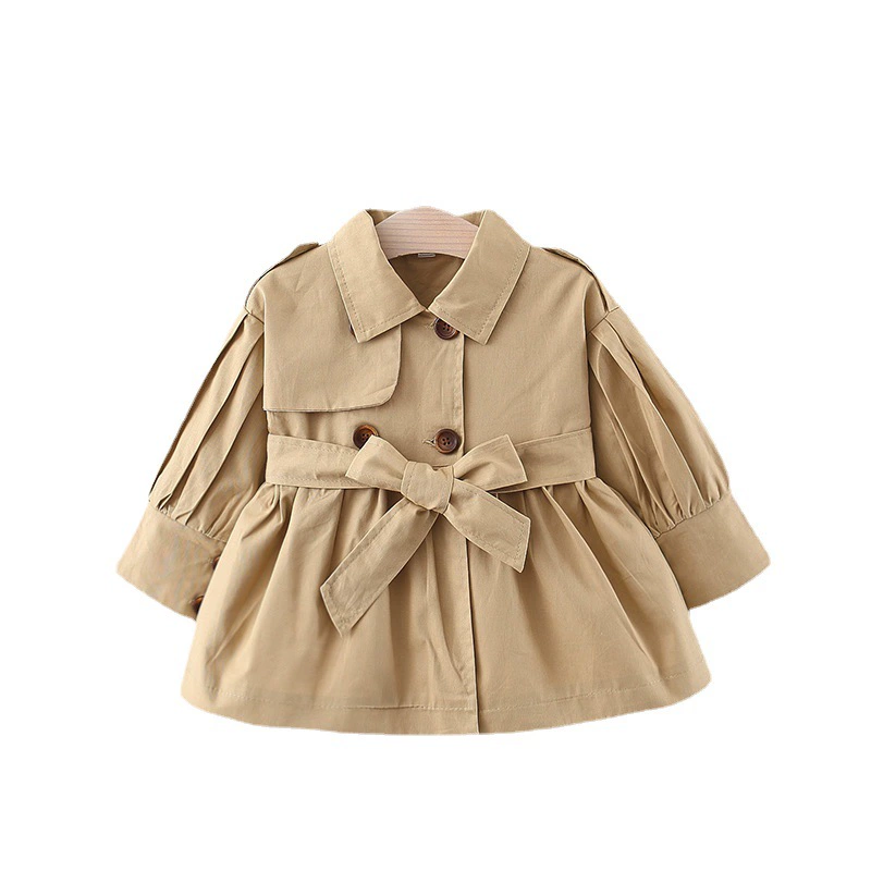 Весеннее trench coat, пряжка, осенний пояс, 2025 год, тренд сезона, корейский стиль, оптовая продажа