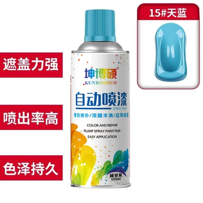 Avtomobil boya qələmləri — Large Bottle - 1can-self-painting-15-sky-blue