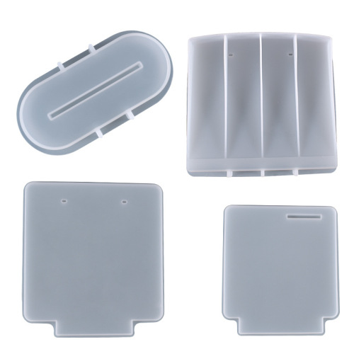 Poppy diy crystal glue mold calendar hanging board - notepad photo album silicone mold wholesale