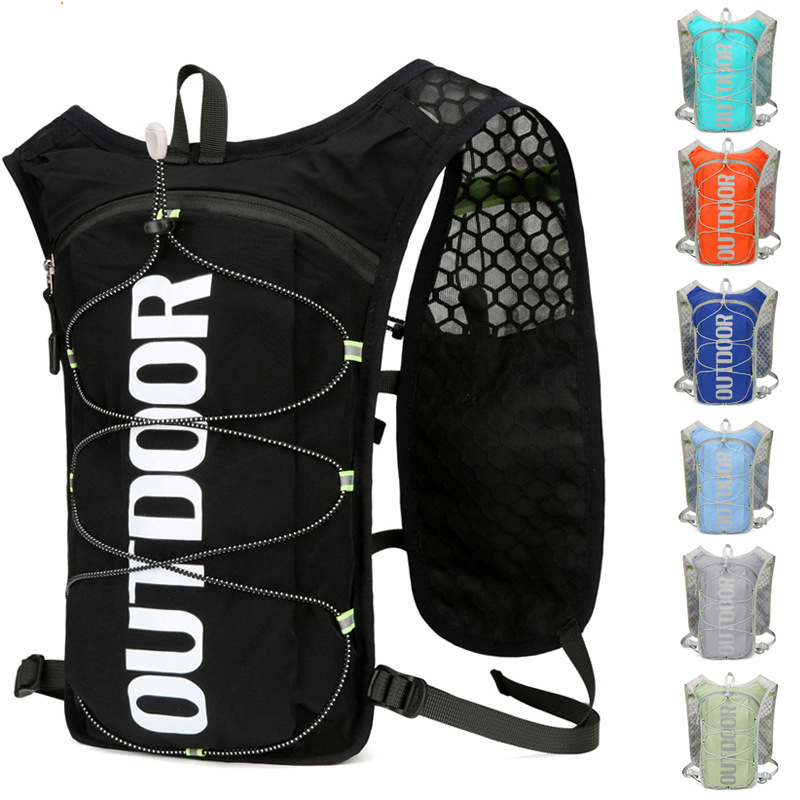Jogging and Cycling Supplies Nylon Cloth Shoulder Vest Bag Multifunctional Running Backpack Marathon Sports Backpack Jogging and Cycling Supplies Nylon Cloth Shoulder Vest Bag Multifunctional Running Backpack Marathon Sports Backpack