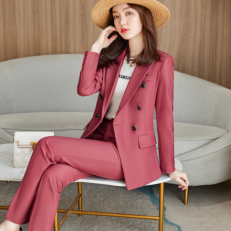 2021 New Autumn and Winter Suit Women's Fashionable Elegant Korean Business Dress Professional Business Suit Work Clothes