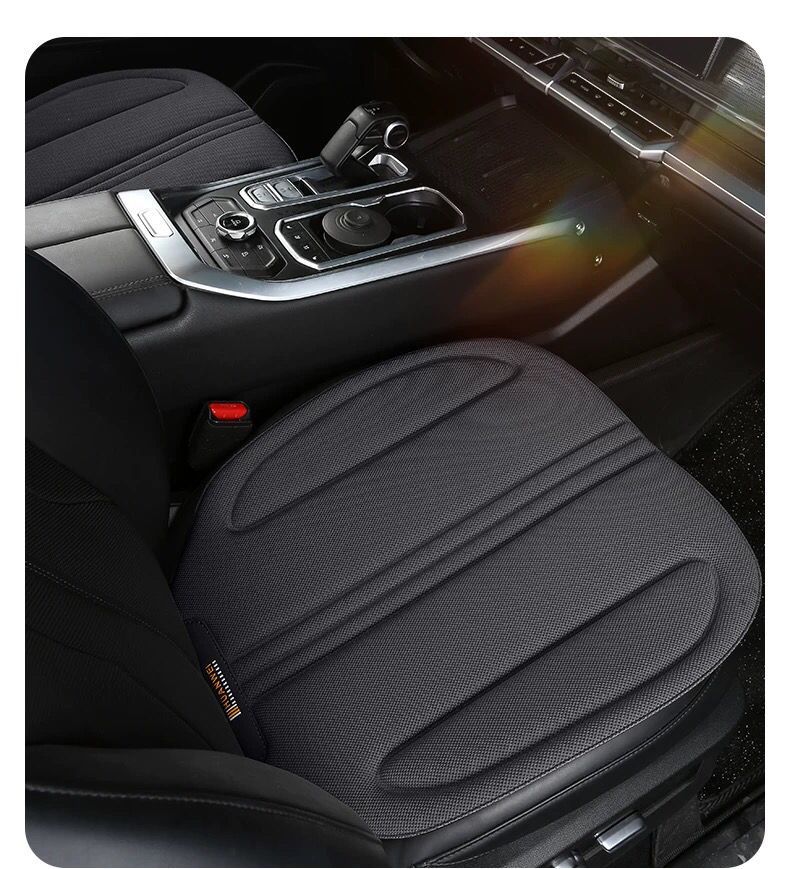 Car Seat Cushion Linen Four Seasons Universal Latex Non-Slip