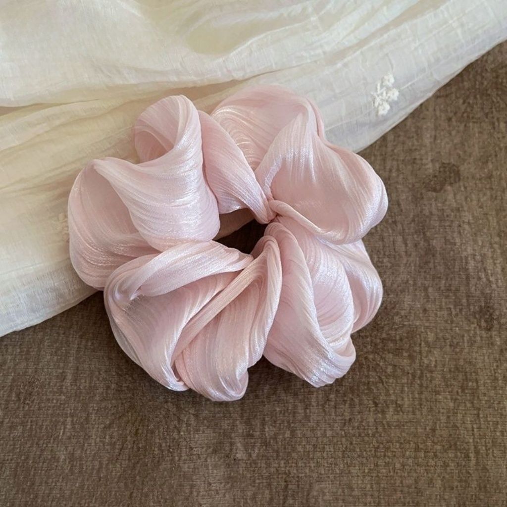5번 핑크 머리끈 - 약 13cm