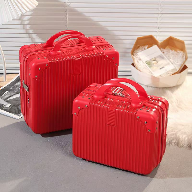 Retro handheld suitcase