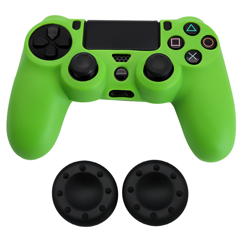 Funda protectora para gamepad PS4 SLIM/PRO para enviar dos teclas de 8 puntos Funda de silicona para gamepad ps4