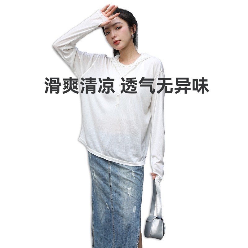 新款美丽诺羊毛女式长袖半门襟拉链运动卫衣速干徒步户外美利奴|undefined