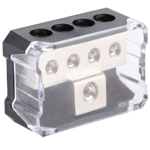 Factory Direct Supply Car Audio Speaker Modification Power Cord Ground Wire Splitter T-Type One-To-Four Splitter