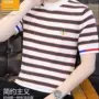 短袖条纹男士源头t恤