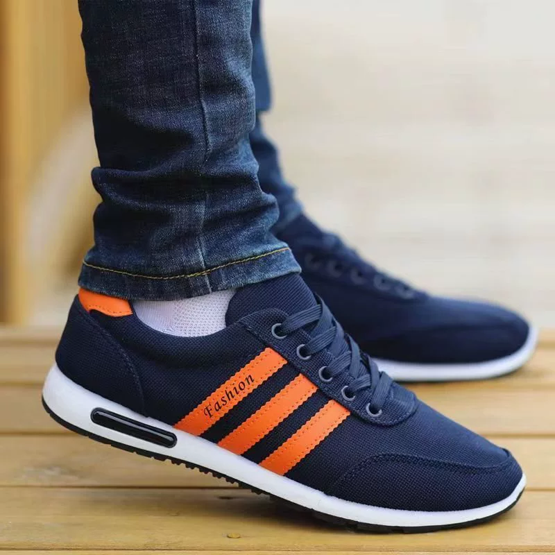 2025 новые мужские кроссовки дышащие антизапаховые кеды с мягкой подошвой нескользящие спортивные повседневные кроссовки мужские в корейском стиле универсальные