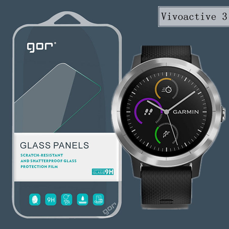 Gor Is Suitable for Garmin Vivoactive 3 Tempered Glass Film Smart Watch Protective Film