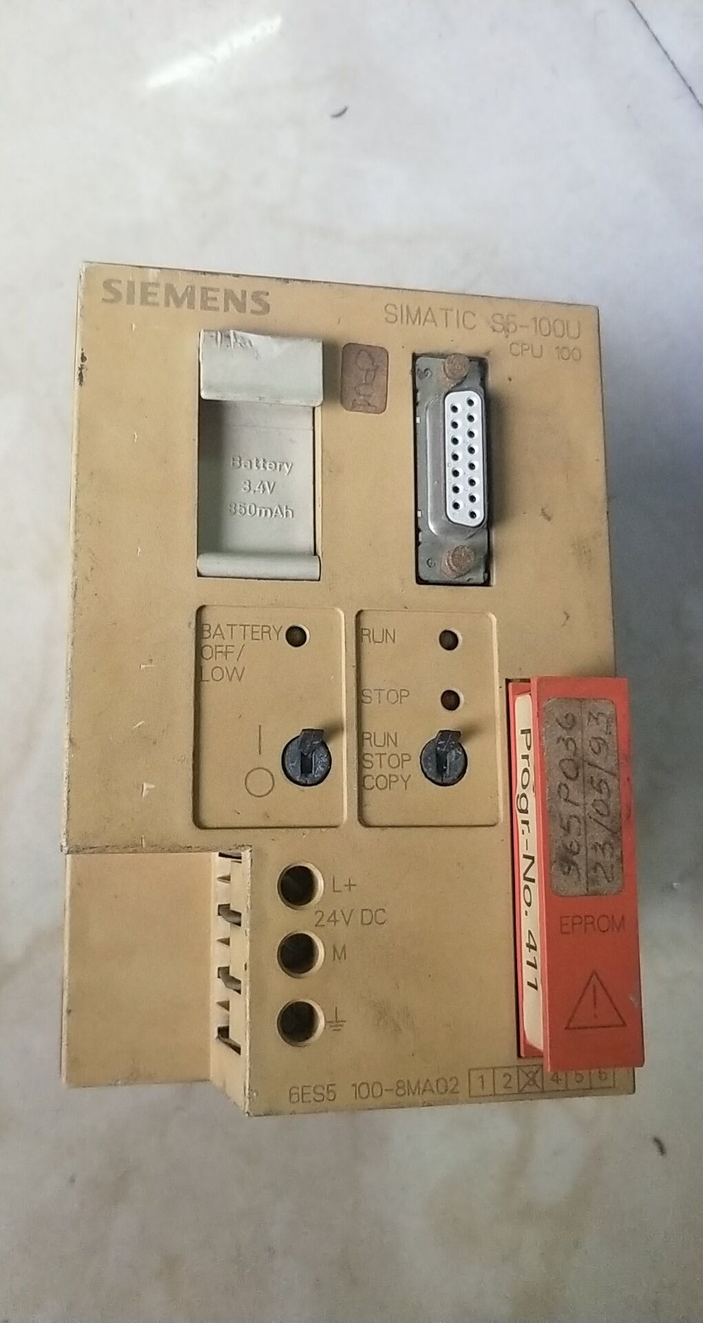A032*拆机西门子 SIEMENS 6ES5 100-8MA02 现货*