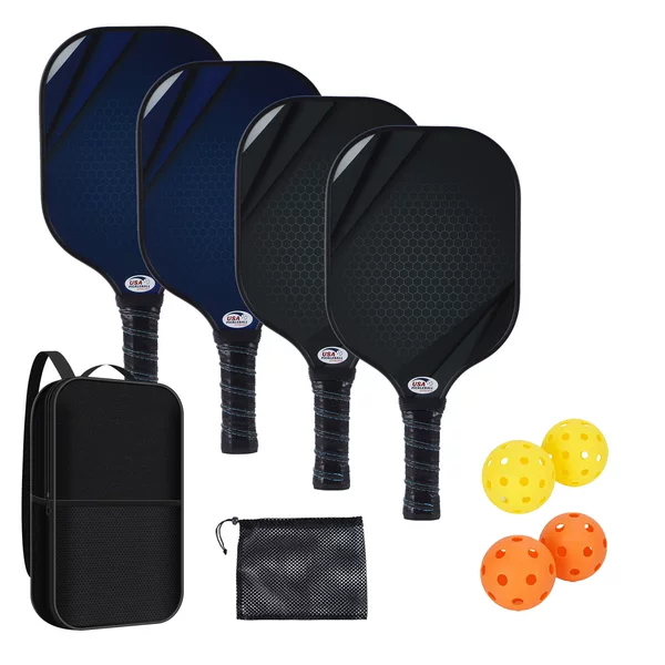 Cross-Border Best-Selling Pickleball Racket Pickleball Outdoor Sports Set Padel Carbon Fiber Pickleball Racket