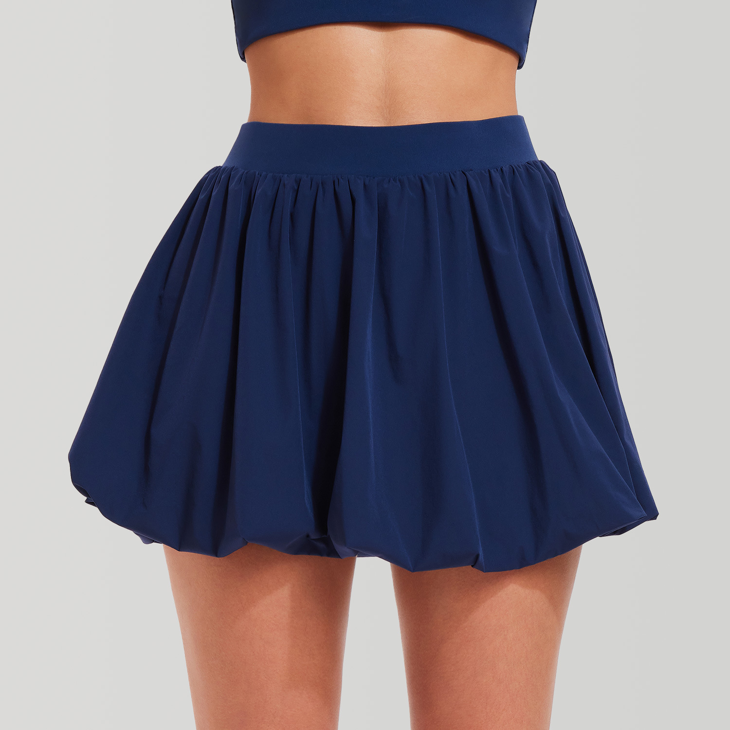 Falda deportiva corta Caijue para mujer, de cintura alta, antiexposición, plisada, con vuelo en A, falda tipo capullo de flor para bádminton y tenis.